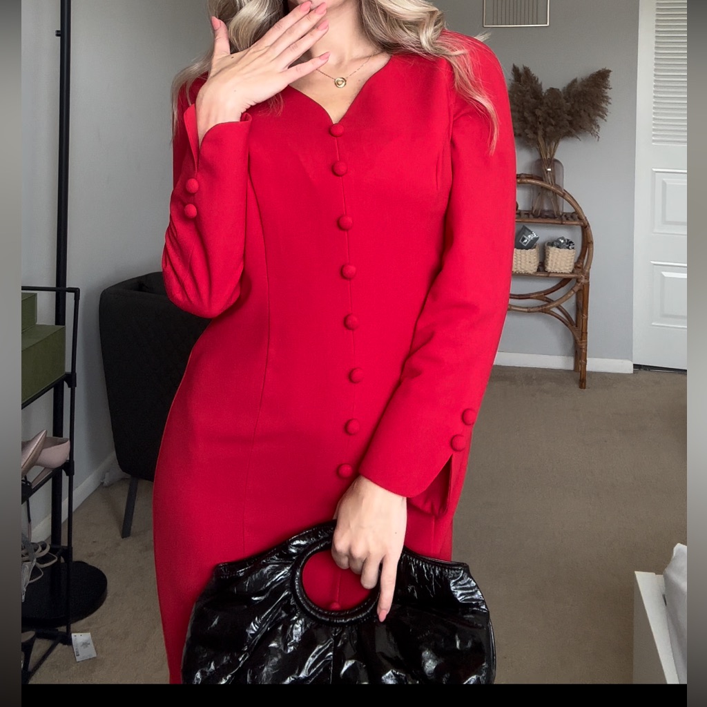 Vintage Red Dress